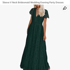 Lacey Green Dress